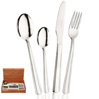 Pintinox Aida Juego Cubiertos En Acero Inoxidable Set 49 piezas