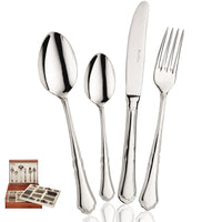 Pintinox Settecento Cutlery Set In Stainless Steel Set 126 Pcs