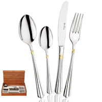 Pintinox Bernini Juego De Cubiertos En Acero Inoxidable Set 49 Pz