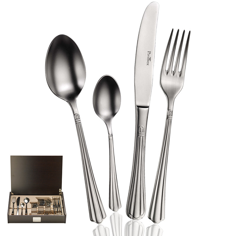 Pintinox Bernini juego de cubiertos en acero inoxidable - set 24 piezas