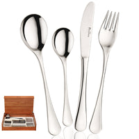 Pintinox SolarisService de couverts en acier inoxydable set de 49 pièces