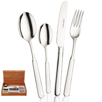 Pintinox Casali servicio de cubiertos de acero inoxidable Set de 49 pz