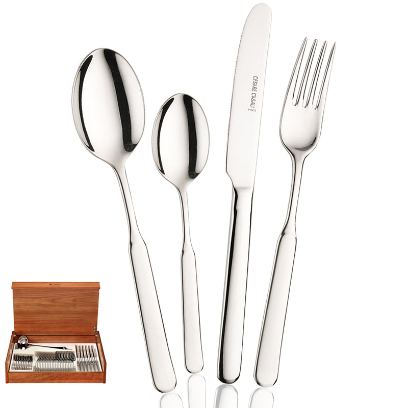 Pintinox Casali servicio de cubiertos de acero inoxidable Set de 49 pz