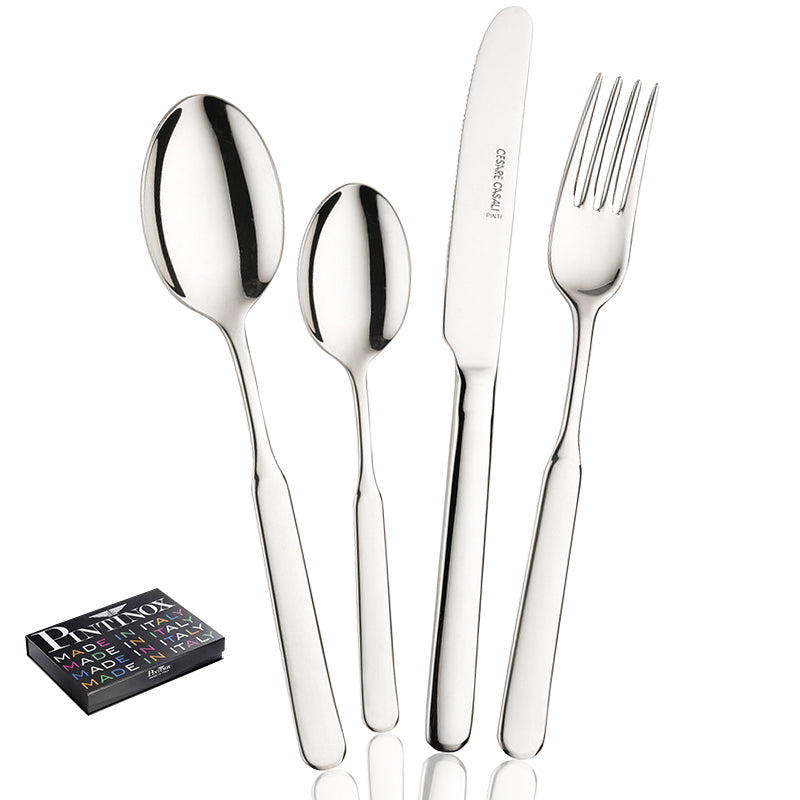 Pintinox Casali servicio de cubiertos de acero inoxidable Set de 49 pz