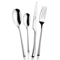 Pintinox TrumpetService de couverts forgé en acier inoxydable set de 24 pièces