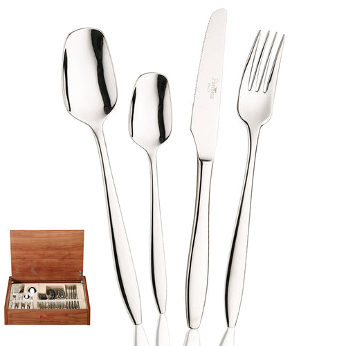 Pintinox Trend Cutlery Set in Stainless Steel Set 24 Pz