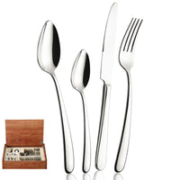 Pintinox Savoy servicio de cubiertos de acero inoxidable Set de 24 pz
