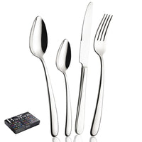 Pintinox SavoyService de couverts en acier inoxydable set de 49 pièces