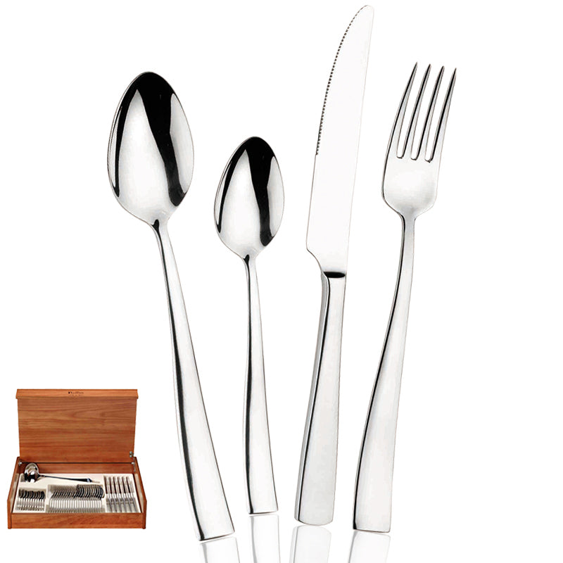 Pintinox Palace Servizio Posate In Acciaio Inox Set 49 Pz