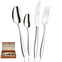 Pintinox RomaninoService de couverts en acier inoxydable set de 75 pièces
