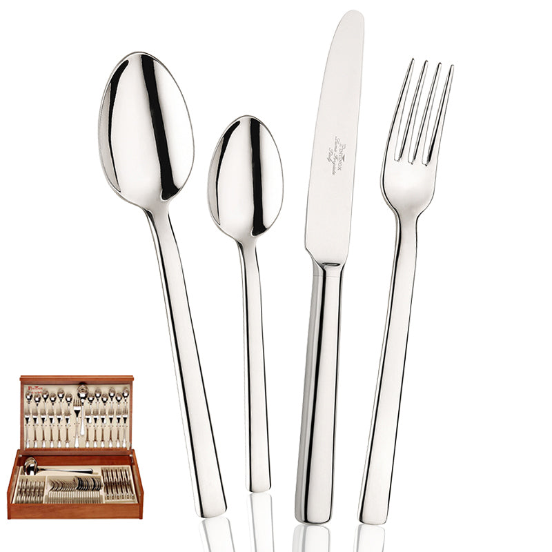 Pintinox Millenium Service De Couverts En Acier Inoxydable Set 75 Pz