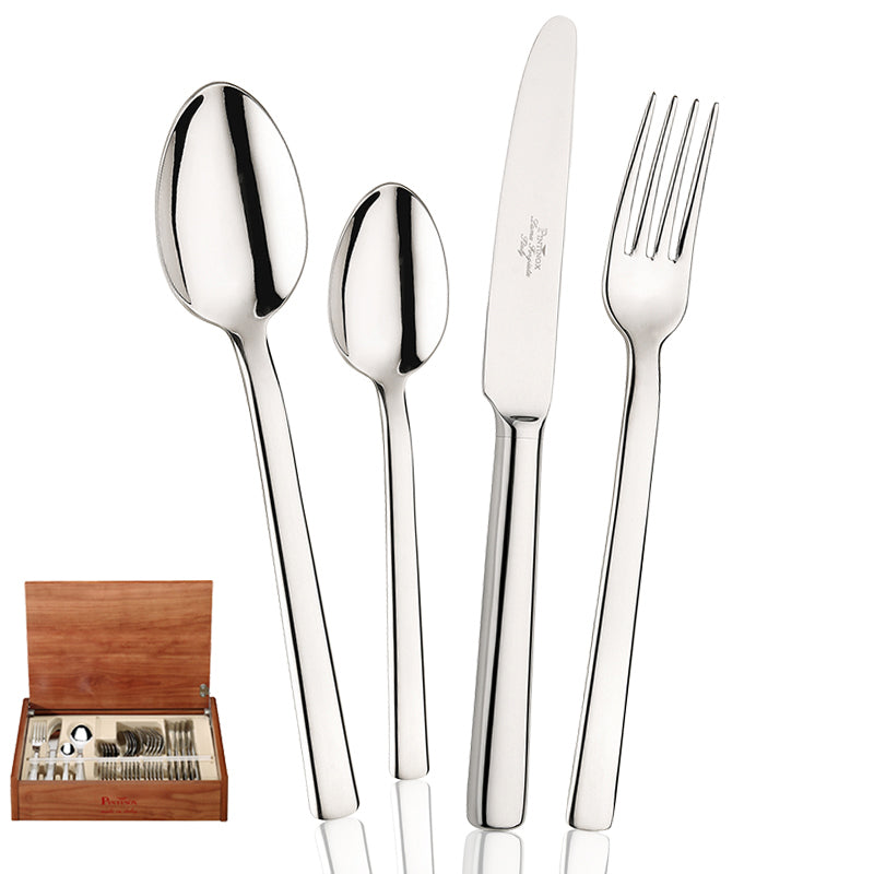 Pintinox Millenium Service de couverts en acier inox Set de 24 pz