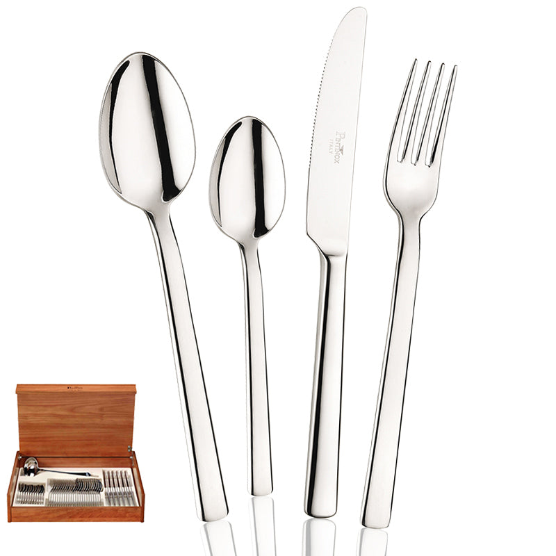 Pintinox Millenium Servizio Posate In Acciaio Inox Set 49 Pz