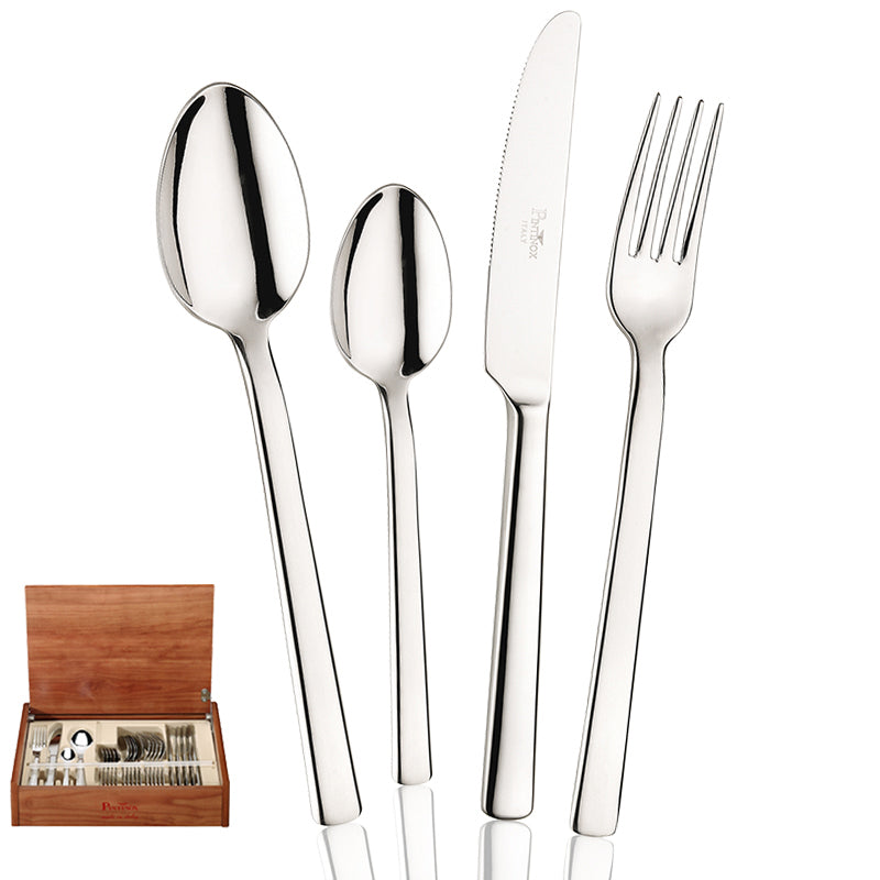 Pintinox Millenium Service de couverts en acier inox Set de 24 pz