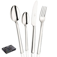Pintinox Millenium Service de couverts en acier inox Set de 24 pz