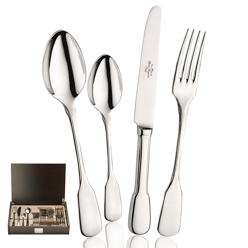Pintinox Spaten Service De Couverts En Acier Inoxydable Set 24 Pz