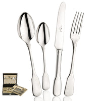 Pintinox Spaten Cubertería En Acero Inoxidable Set 126 Pz