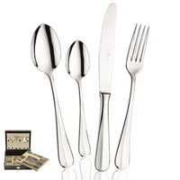 Pintinox Baguette Service Couverts En Acier Inoxydable Set 126 pièces