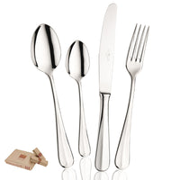Pintinox Baguette servicio de cubiertos de acero inoxidable Set de 75 pz
