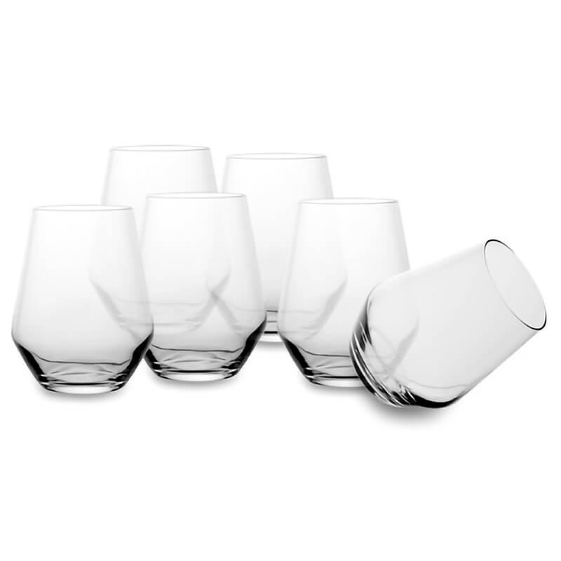 40 Cl Arcoroc Juliette Vaso de Agua en Vidrio - Set de 6 Piezas