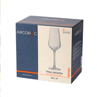 23 Cl Arcoroc Juliette Flûte En Verre Set de 6 Pièces
