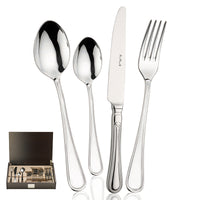 Pintinox Byron Service De Couverts En Acier Inoxydable Set 24 Pz