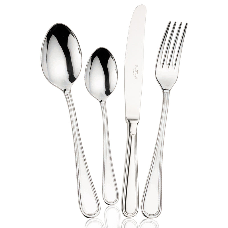Pintinox Byron Service De Couverts En Acier Inoxydable Set 24 Pz