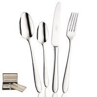 Pintinox Palladium Juego De Cubiertos En Acero Inoxidable Set 75 Pz