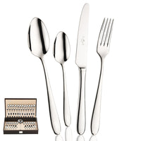 Pintinox Palladium Service De Couverts En Acier Inoxydable Set 49 Pcs