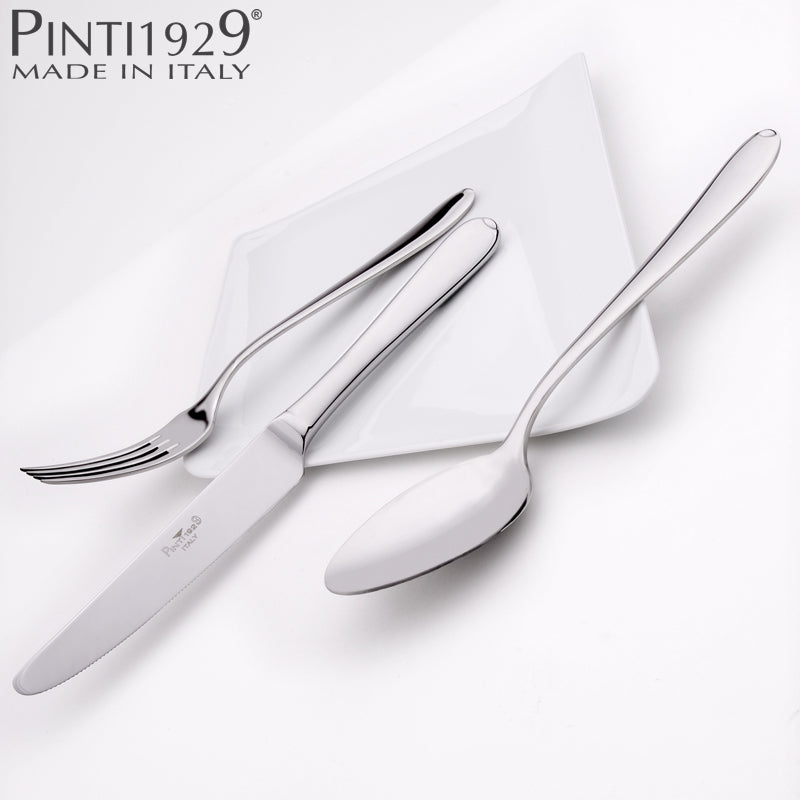 Pintinox Palladium Couteau de Table En Acier Inoxydable Set de 12 Pcs