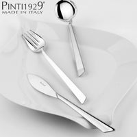 Pintinox Euclide Moka Spoon In Stainless Steel Set 12 Pcs