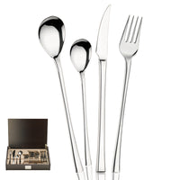 Pintinox ConceptCutlery Set in Stainless Steel Set of 24 Pcs