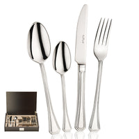 Pintinox OctaviaBesteckset aus Edelstahl Set mit 24 Stück
