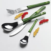 Pintinox Movie Juego De Cubiertos En Acero Inoxidable Set 24 Pz