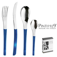 Pintinox Movie Juego De Cubiertos En Acero Inoxidable Set 24 Pz