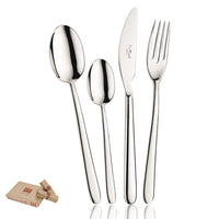 Pintinox PrivilegeCubertería de acero inoxidable set de 75 piezas