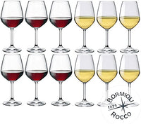 Bormioli Rocco Divino Wine Glass Set in Glass Set of 12 Pieces