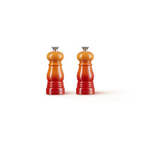 12 cm - Le Creuset Mini moulins à sel et poivre en ABS - set 2 pièces