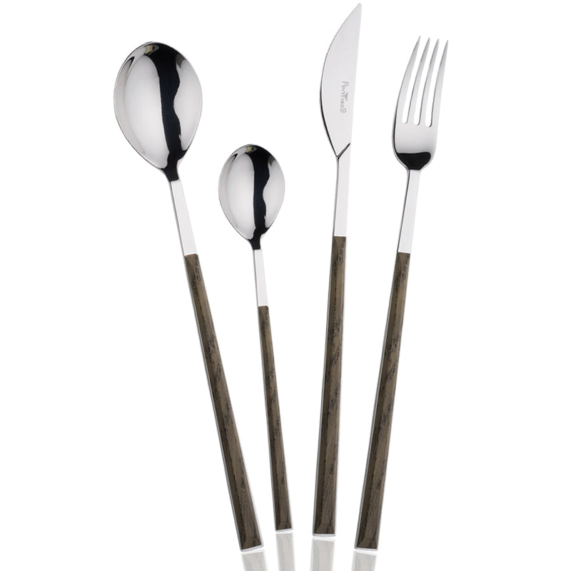 Pintinox Sushi Queen Cutlery Set in Stainless Steel Set of 24 Pcs