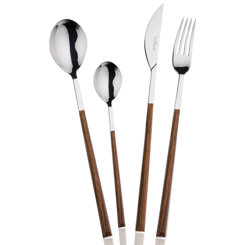 Pintinox Sushi Queen Cutlery Set in Stainless Steel Set of 24 Pcs
