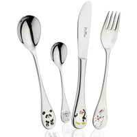 Pintinox Arca Di Noe Service Couverts En Acier Inoxydable Set 4 pièces