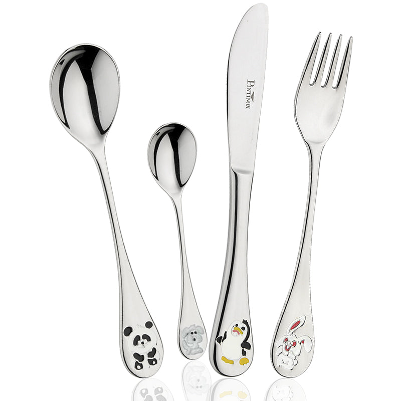 Pintinox Arca Di Noe Service Couverts En Acier Inoxydable Set 4 pièces