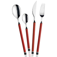 Pintinox Matite Service De Couverts En Acier Inoxydable Set 24 Pz