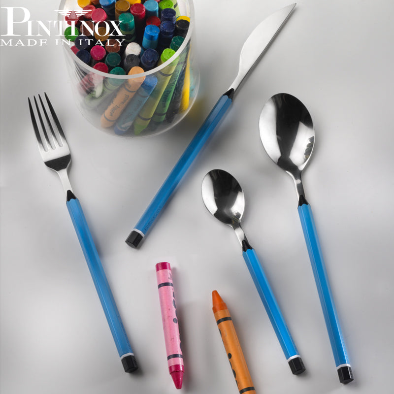 Pintinox Matite Service De Couverts En Acier Inoxydable Set 24 Pz
