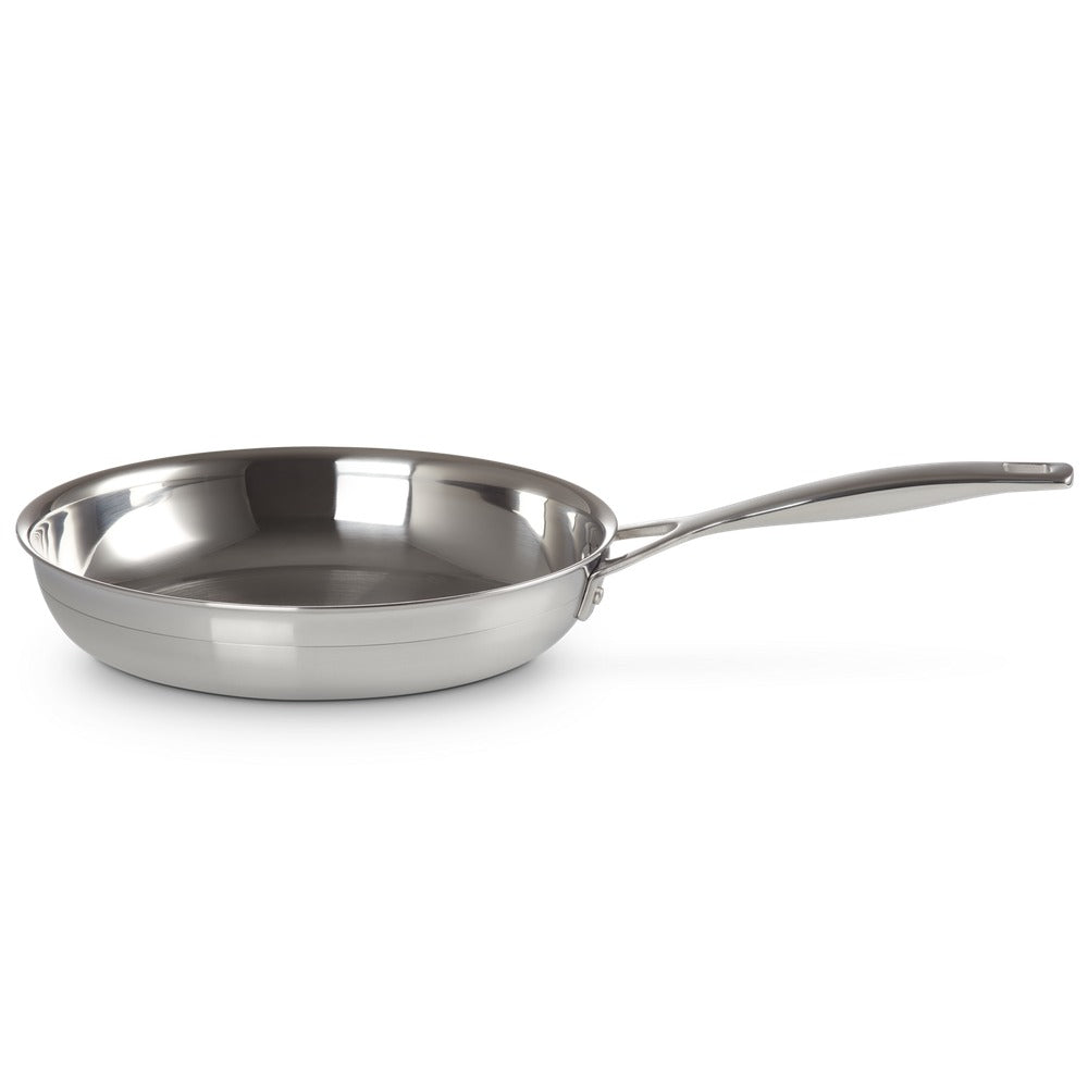 Le Creuset Acciaio Inox ondiepe pan in roestvrij staal