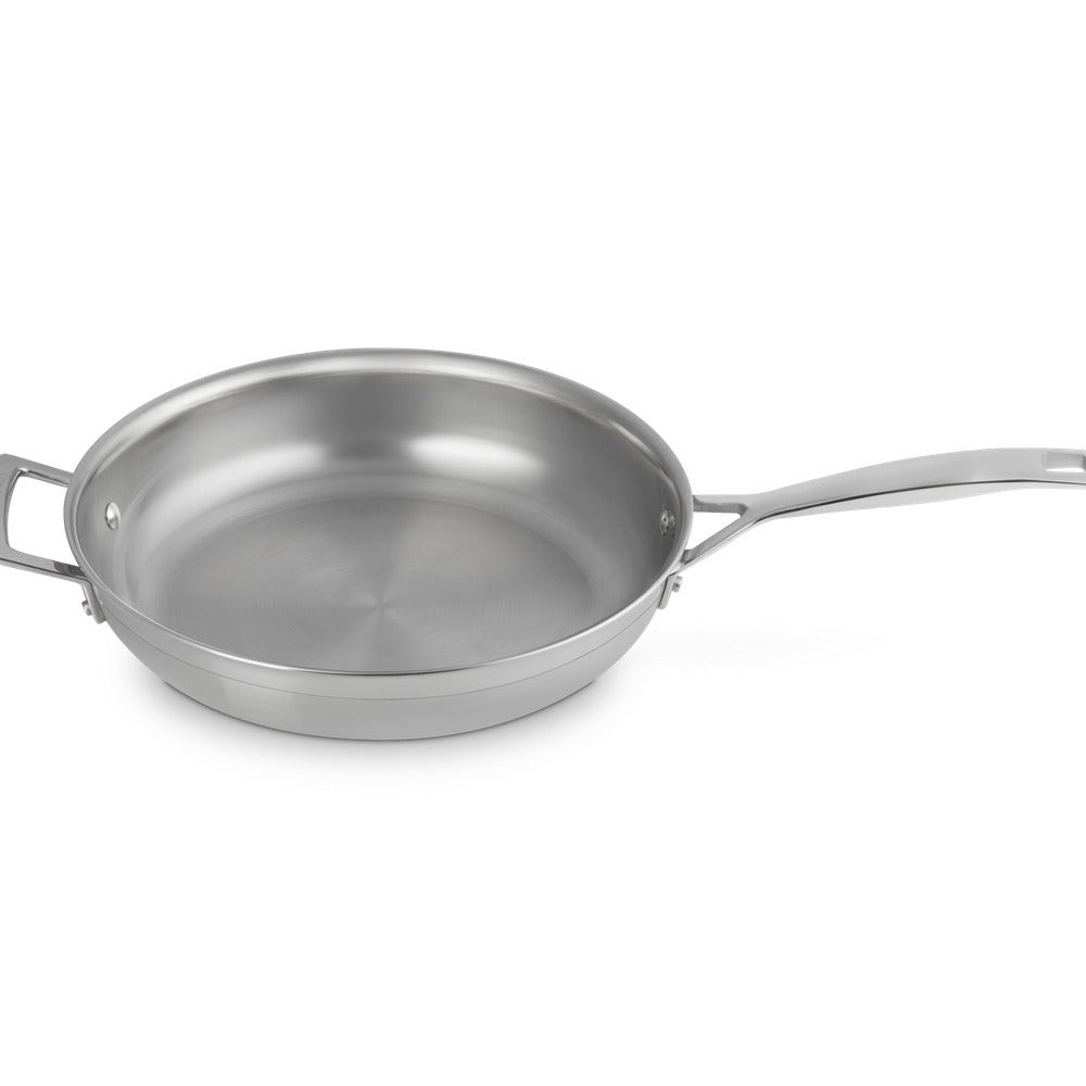 Le Creuset Acciaio Inox ondiepe pan in roestvrij staal