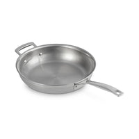 Le Creuset Acciaio Inox ondiepe pan in roestvrij staal