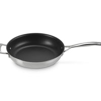 Le Creuset Acciaio Inox anti-aanbak ondiepe pan in roestvrij staal