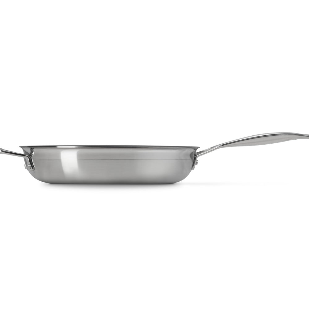 Le Creuset Acciaio Inox anti-aanbak ondiepe pan in roestvrij staal