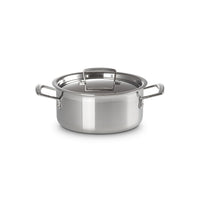 Le Creuset Acciaio Inox Pot With Stainless Steel Lid